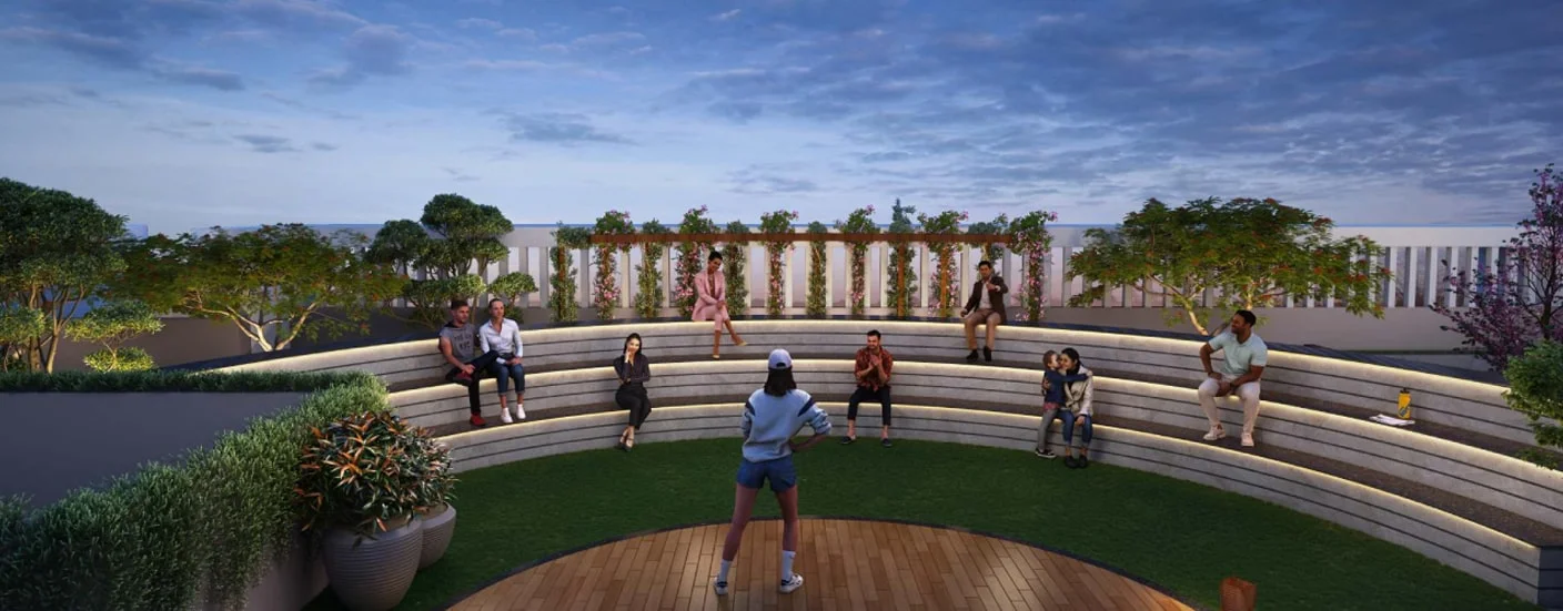 Infini Jagtap City Charholi Amphitheatre Image