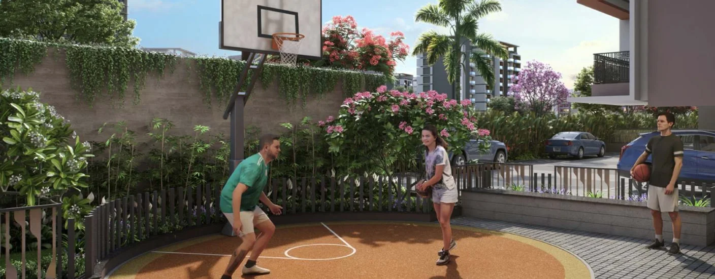 Infini Jagtap City Charholi Basketball Court Area Image