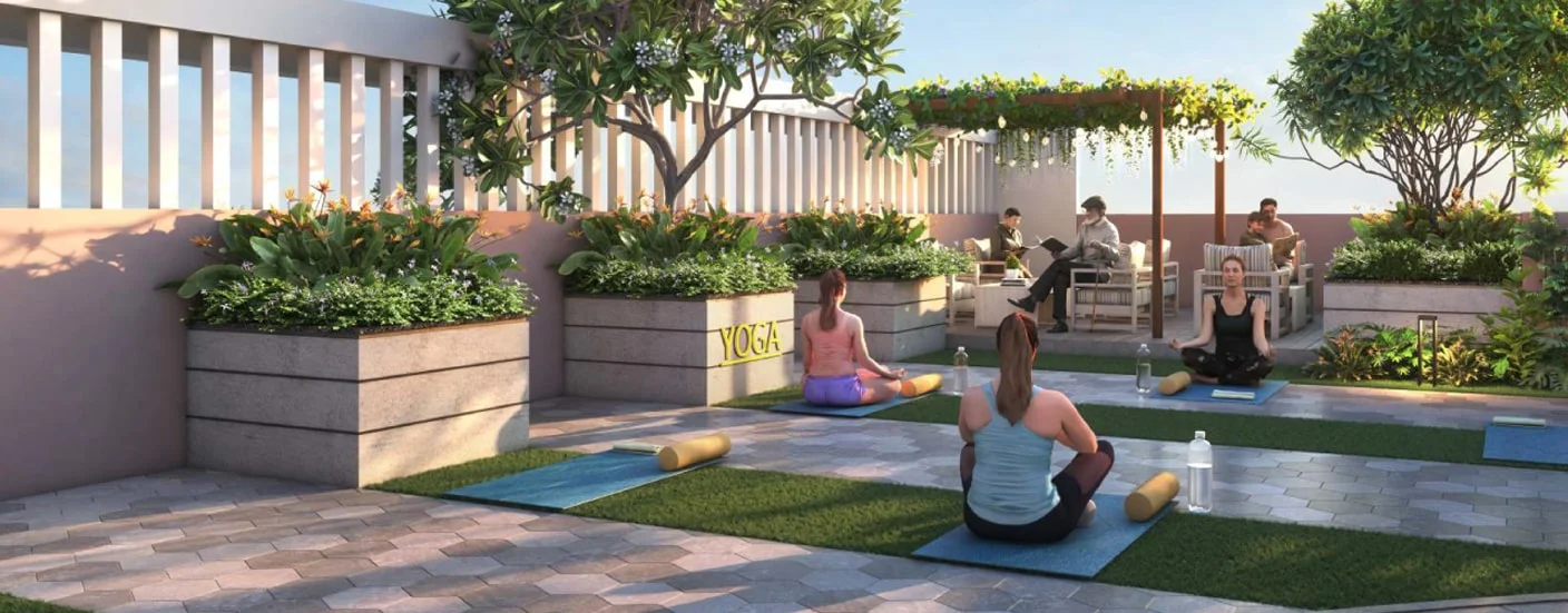 Infini Jagtap City Charholi Yoga Area Image